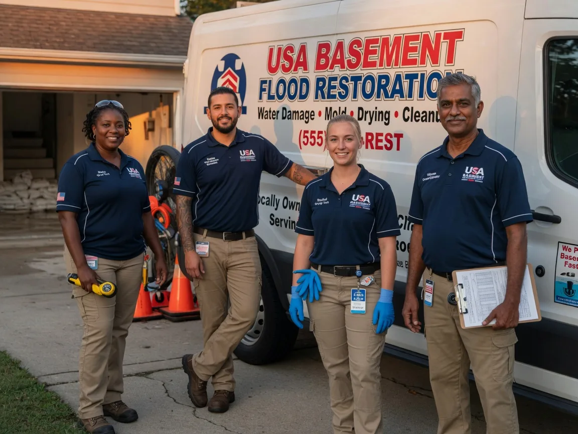 Basement Flood Cleanup company in Dequincy, LA
