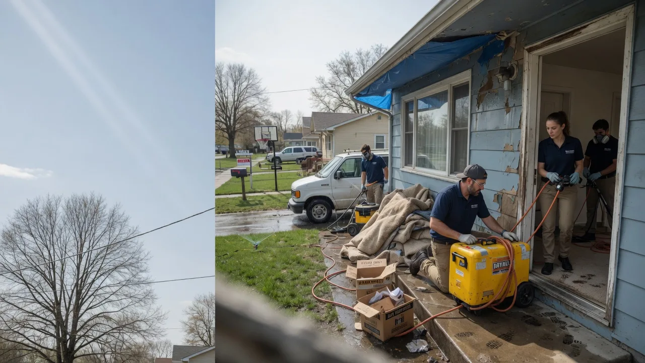 Basement Flood Cleanup in Dequincy, LA near me